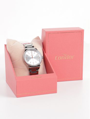 Relógio Condor Feminino PRATA