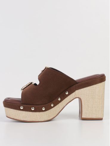 Tamanco Bebecê Feminino MARROM