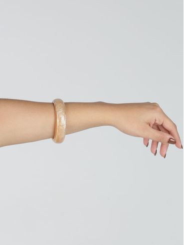 Pulseira Resinada BEGE