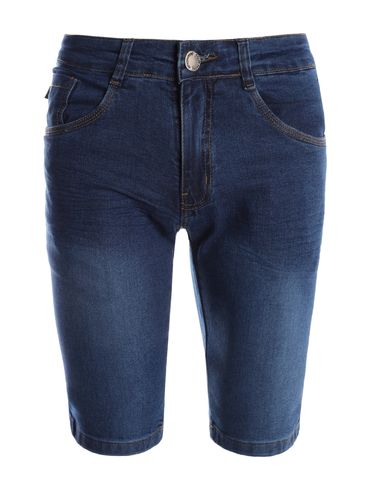 Bermuda Jeans Masculina AZUL