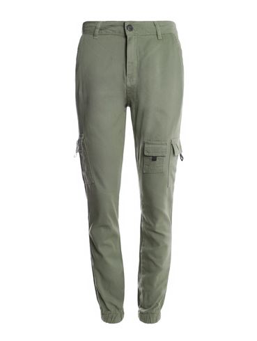 Calça Sarja Cargo Jogger Masculina VERDE CLARO