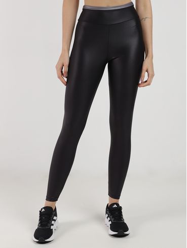 Calça Legging Cirrê Vels Feminina PRETO/PRETO/CHUMBO