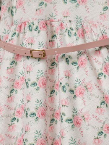 Vestido Infantil Para Menina - ROSA