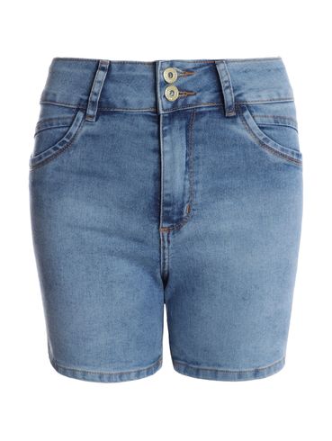 Short Jeans Pisom Feminino AZUL