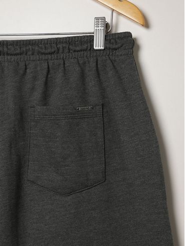 Bermuda Moletom Plus Size Masculina VERDE