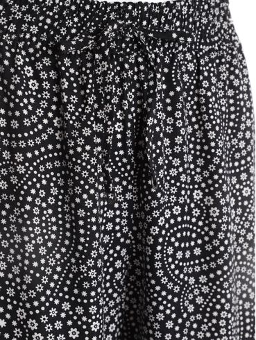 Calça 3 Marias Estampada Feminina PRETO