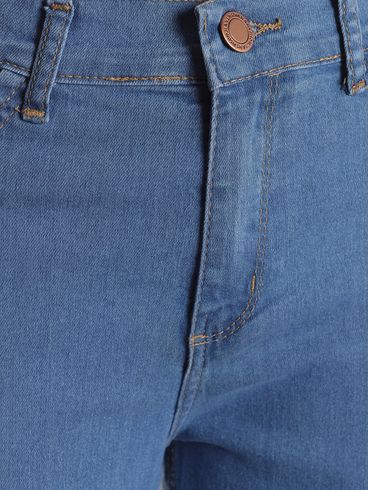 Calça Jeans Cigarrete Pisom Feminina AZUL