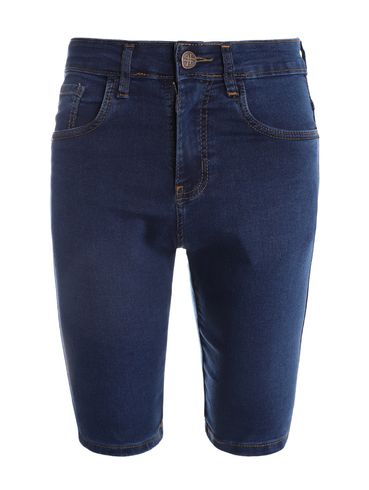 Bermuda Jeans Masculina AZUL