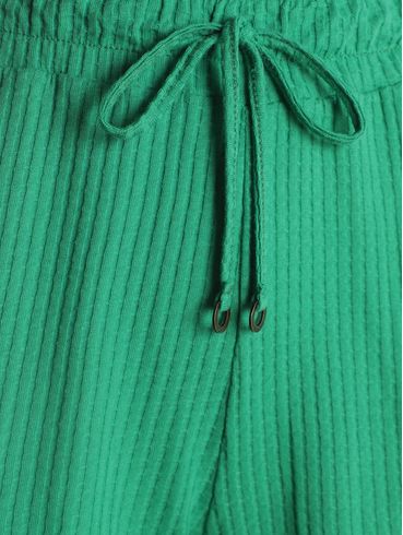 Short Canelado Feminino VERDE