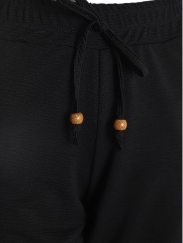 Short Malha Texturizada Feminina PRETO