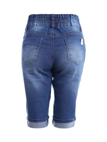 Bermuda Jeans Feminina AZUL