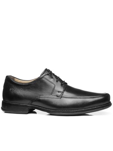 Sapato Social Pegada Masculino em Couro Preto 123465-01