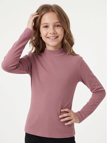 Blusa Térmica Juvenil Para Menina - ROSE
