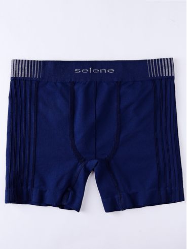 Cueca Boxer Selene Masculina Verde/Azul