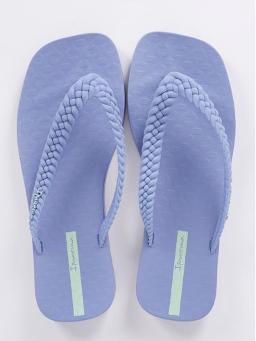 Chinelo Ipanema Fever Trecce Feminino Azul