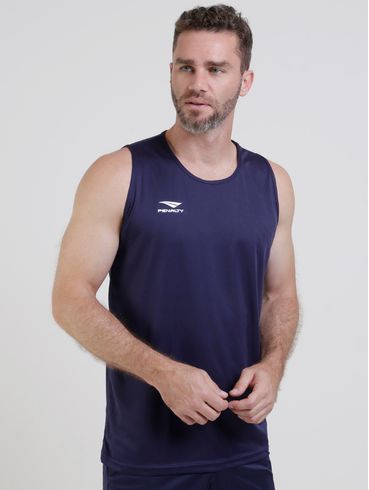 Camiseta Regata Básica Penalty Masculina Azul Marinho