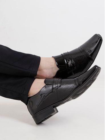 Sapato Casual Masculino Preto