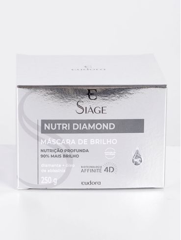 Máscara Capilar de Brilho Nutri Diamond Siáge Incolor