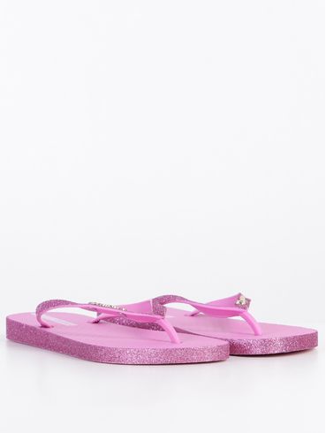 Chinelo Ipanema Maxi Glow Feminino Lilás/Rosa