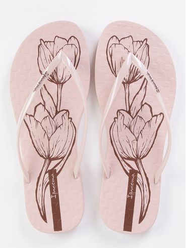 Chinelo Ipanema Easy Print Feminino Rosa