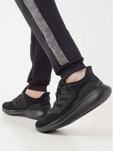 Tênis Esportivo Adidas EQ21 Run Masculino Preto