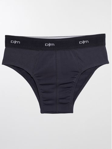 Cueca Slip Masculina Cinza