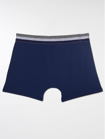 Cueca Boxer Masculina Azul Marinho