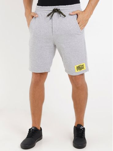 Bermuda Moletinho Everlast Masculina Cinza