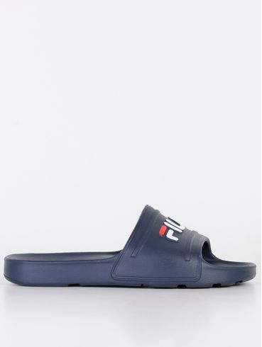 Slide Fila Sleek Masculino Azul Marinho