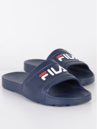 Slide Fila Sleek Masculino Azul Marinho