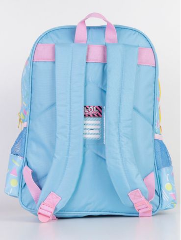 Mochila Escolar LOL Infantil Para Menina - Azul