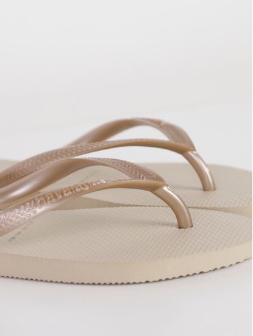 Chinelo Havaianas Slim Feminino Bege