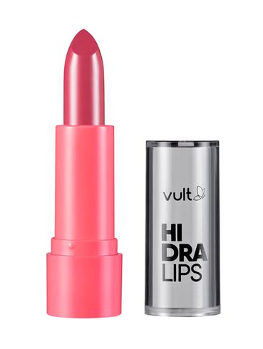 Batom Hidra Lips Vult Rosa Pétala Incolor