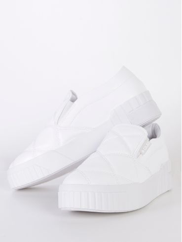 Slip On Flatform Quiz Feminino Branco