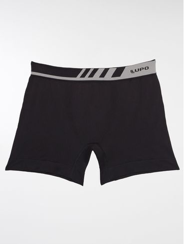 Cueca Boxer Lupo Masculina Cinza