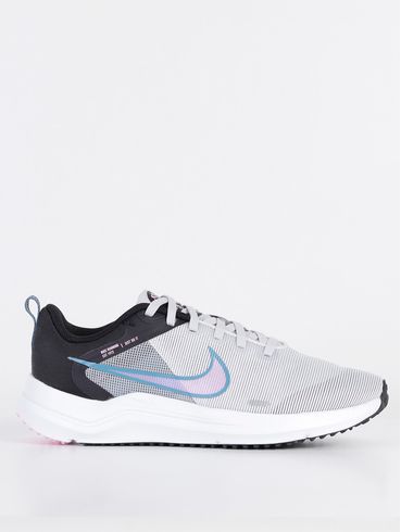 Tênis Esportivo Downshifter 12 Nike Feminino Cinza/Preto