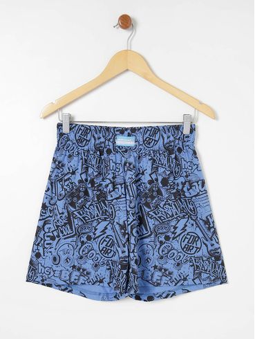 Cueca Samba Canção Federal Art Masculina Azul