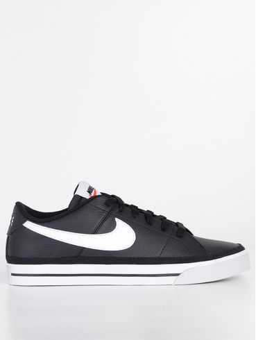 Tênis Casual Nike Court Legacy Masculino Preto/Branco