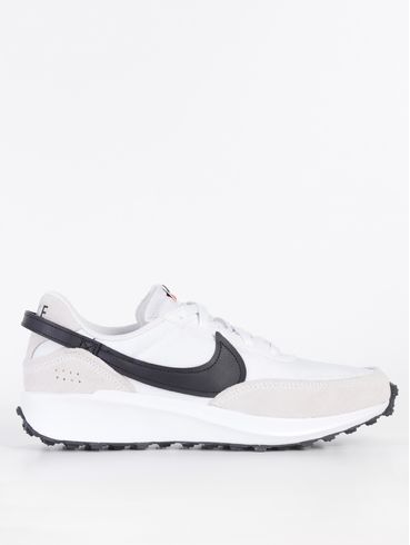 Tênis Casual Nike Waffle Debut Masculino Branco/Preto