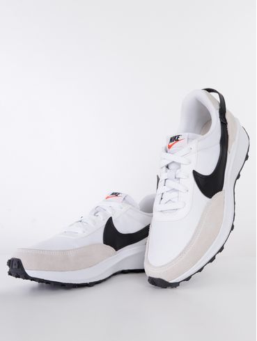 Tênis Casual Nike Waffle Debut Masculino Branco/Preto