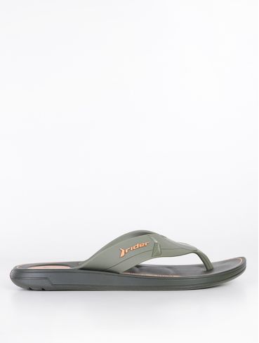 Chinelo Rider Start Masculino Verde/Laranja