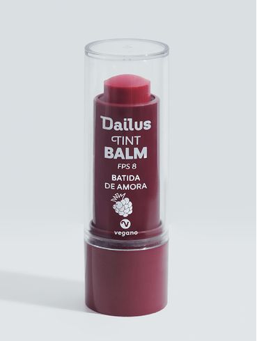 Protetor Labial Tint Balm Dailus Batida de Amora Incolor