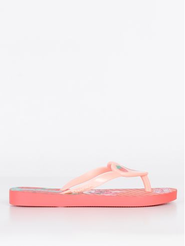 Chinelo Ipanema Moranguinho Infantil Para Menina - Vermelho/Rosa