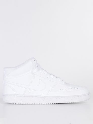 Tênis Casual Nike Court Vision Mid NN Masculino Branco/Branco