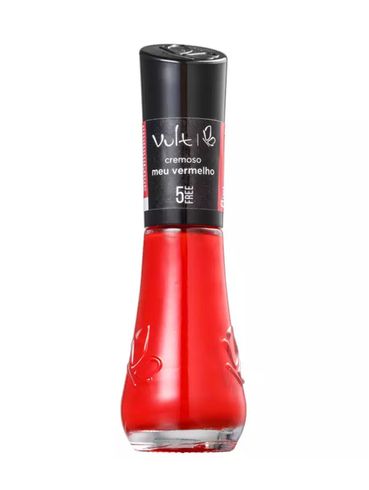 Esmalte Cremoso Vult 5F Vermelho