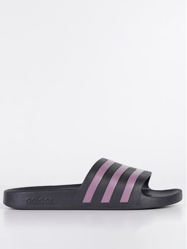 Chinelo Slide Adidas Adilette Aqua Masculino Preto/Preto