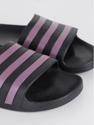 Chinelo Slide Adidas Adilette Aqua Masculino Preto/Preto