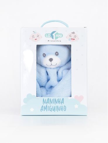 Naninha Infantil Para Bebê - Azul