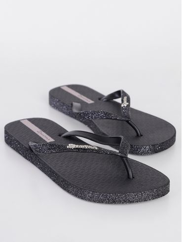 Chinelo Ipanema Maxi Glow Feminino Preto