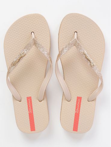 Chinelo Ipanema Maxi Glow Feminino Bege